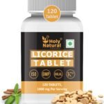 Holy Natural Licorice Tablet ? 1000 mg Per Serving, 120 Tablet ? Dietary Supplement