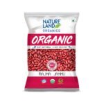 Natureland Organics Rajma Jammu 1 Kg - Organic Healthy Rajma - Fast Shipping to USA & Canada