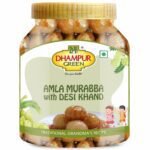 Dhampurgreen Amla Murabba, 900G | Gooseberry Winter Berry Preserve | Desi Khand Amla Murabba | Free Gur Saunf Worth Rs. 90/- - Fast Shipping to USA & Canada