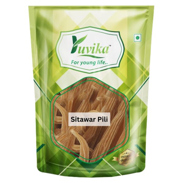 YUVIKA Sitawar Pili - Shatawar Pili - Asparagus Racemosus - Indian Asparagus (100 Grams)