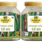 Dhampure Speciality Sulphurless Desi Khandsari Sugar, 1.6Kg (800Gx2) | Cane Sugar | No Chemical | No Color | No Preservatives - Fast Shipping to USA & Canada