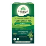organic india Tulsi Green Tea Infusion Bags- 25 Tea Bags - Fast Shipping to USA & Canada