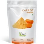 Holy Natural Carrot Powder 100gm, Spray Dried Powder, Rich immune booster, Make for juice, smoothie, soup, Healthy carrot powder for Healthy life.