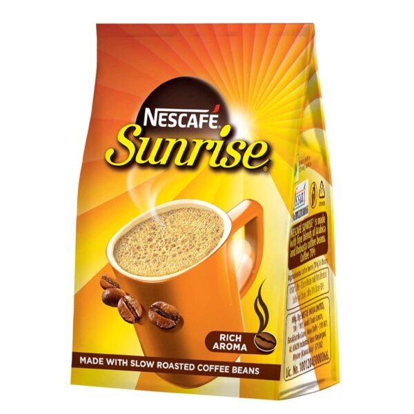 Nescafe Sunrise, Instant Coffee-Chicory Mix Powder, 200 Gram Pouch - Fast Shipping to USA & Canada