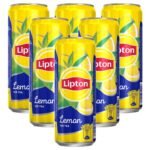 Lipton Lemon Ice Tea Can, 6 X 245, 1.6 Kilograms - Fast Shipping to USA & Canada