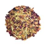 Dancing Leaf Rose Blush | Fennel, Liquorice, Rose Petals, Pepper, Liquid Rose | Tisane | Loose Leaf Pouch (100gms) - Fast Shipping to USA & Canada