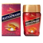 Dabur Ratnaprash Chyawanprash - 450 Gm, For All Seasons, A Complete Family Health Tonic, Red - Fast Shipping to USA