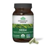 Organic India Neem 60 Capsules Bottle