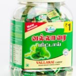 Rajam Vallarai Candy 270 Gram (Rs.1 pouch * 100 candy) - Vallarai Mittai - Fast Shipping to USA & Canada