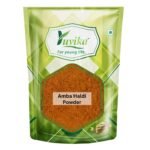 Yuvika Amba Haldi Powder - Jangli Haldi - Curcuma Aromatica - Wild Turmeric Powder 400 Grams - Fast Shipping to USA & Canada