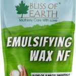 Bliss of Earth Emulsifying Wax NF Cosmetic Grade Wax Best for Thickening Soap, Lotion, Body Moisturizer & DIY Products 113gm