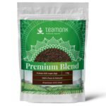Teamonk - CTC Premium Assam Black Tea (500 Cups) - 1kg Pouch | Family Pack | Unique Blend | Savings Pack | Premium Chai | No Artificial Flavour. Strong Taste & Aroma - Fast Shipping to USA & Canada