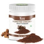 Holy Natural Roasted Chicory Root Powder (400 gm) | Coffee Substitute, Caffeine Free | For Milkshake, Smoothies, Black Coffee, Cold Coffee & Beverages. - Fast Shipping to USA & Canada