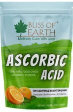 Bliss of Earth Ascorbic Acid Powder Pure Food Grade Vitamin-C Rich Powder boost immunity, Skin,face, Cosmetic & DIY Products 226GM - Fast Shipping to USA
