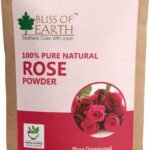 Bliss of Earth Rose Petals Powder 100GM | Pure Natural | Great For Face & Skin