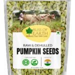 Bliss of Earth Dehulled Pumpkin Seeds 200gm for Eating & Weight Loss, Naturally Organic immunity booster Health diet Superfood - Fast Shipping to USA & Canada