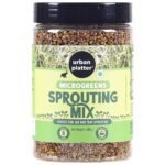 Urban Platter Microgreens Sprouting Mix, 400g / 14oz [Clover, Radish, Fenugreek & Alfalfa Seeds Mix] - Fast Shipping to USA & Canada