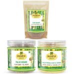 Dhampurgreen Spiced Jaggery Snacks Combos for Tea Palm Candy Sugar, 350gGur Saunf, 150gHaldi Turmeric Masala Gur, 250g750 - Fast Shipping to USA & Canada