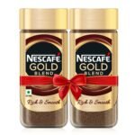 NESCAFE Gold Instant Coffee Powder | Premium Imported Coffee | Freeze Dried | Rich & Smooth Taste |2 * 185g Jars - Fast Shipping to USA & Canada