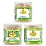 Dhampurgreen Spiced Jaggery Snacks Combos for Tea Gur Saunf, 250gGur Masala Powder Chai, 250gHaldi Turmeric Masala Gur, 250g750 - Fast Shipping to USA & Canada