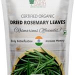 Bliss of Earth Dried Rosemary Leaves Certified Organic Rosmarinus Officinalis Great for Tea, Cooking, Hair & Memory 100GM - Fast Shipping to USA & Canada