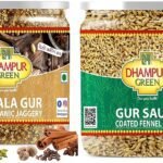 Dhampurgreen Chai Masala With Gur And Gur Saunf Combo, 500G - Fast Shipping to USA & Canada