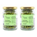 Tassyam Organics Premium Green 9mm+ Cardamoms 100 Grams (2X 50 Grams) | Extra Bold Hari Elaichi - Fast Shipping to USA & Canada