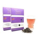 Tassyam Green Tea, Lavender Hibiscus, 100 Grams (2X 50g) - Luxury Box - Loose Leaf Green Tea - Fast Shipping to USA & Canada