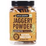 Urban Platter Jaggery Powder Sachets, 250g / 8.8oz [50 Sachets, 5 Grams Each] - Fast Shipping to USA & Canada