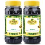Dhampurgreen Treacle, 1000G (500G X 2) | Unsulphured | Sheera | Kakavi | Jaggery Cane Syrup | For Cooking & Baking | Sweetener Concentrated Sugarcane Juice Syrup - Fast Shipping to USA & Canada