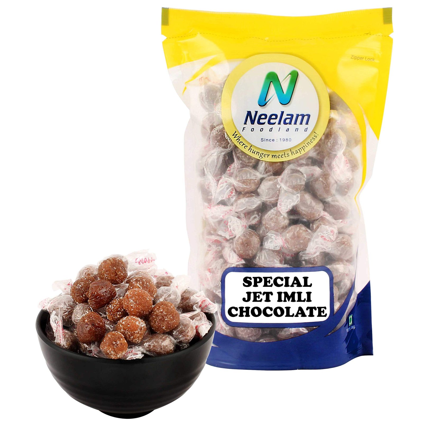 Version 1.0.0 Neelam Foodland Special Jet Imli Chocolate 200G - Fast Shipping to USA & Canada - Image 1