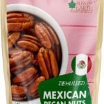 Bliss Of Earth Mexican Pecan Nuts 1 kg, Raw & Dehulled Pecan Halves, Flavonoids Rich Super Food - Fast Shipping to USA & Canada