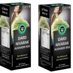 Heera Ayurvedic Research Foundation DARD NIVARAK AUSHADH RAS Sugar Free Premium Extract- Pain Reliever Juice 500 ml (Pack of 2) - Fast Shipping to USA