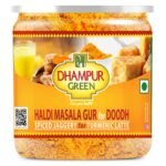 Dhampure Speciality Haldi Turmeric Masala Gur, 250G | Golden Milk | Immunity Booster | Haldi Mix | Turmeric Latte | Spiced Turmeric Latte Mix | | Milk Booster- Milk Mix - Fast Shipping to USA & Canada
