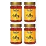 Sri Sri Tattva Honey - 100% Natural & Pure - 500g (Pack of 4) - Fast Shipping to USA & Canada