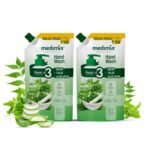 Medimix Ayurvedic Nature Care Hand Wash Refill With Neem,Tulsi&Aloe Vera 675 Ml (Combo Pack Of 2)|For Soft&Odour-Free Hands|99.9% Germ Protection|Shop Herbal|Natural|Soap-Free|100% Vegan - Fast Shipping to USA & Canada