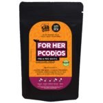 The Tea Trove Superbrew For Her PCOD PCOS tea, a Probiotic pcod ayurvedic blend of Vitex or Chaste tree berry, licorice, spearmint, Gymnema, Ashwagandha, Giloy and Milk Thistle (50 g) - Fast Shipping to USA & Canada