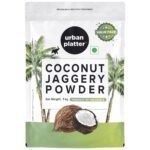 Urban Platter Coconut Jaggery Sugar Powder, 1Kg [Low GI | Rich in Minerals | Natural Sweetener] - Fast Shipping to USA & Canada