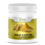 Holy Natural Wild Kasturi Turmeric Powder 100gm | Kasturi Manjal, Jangli Haldi, Curcuma Aromatica Powder | For face and skin | For Glowing Skin, Reduces acne & Facial hair - Fast Shipping to USA & Canada