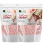 Bliss of Earth Pure Himalayan Pink Salt of Pakistan for Healthy Cooking, Natural Substitute of White Salt, 2x500GM - Fast Shipping to USA & Canada