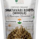 Bliss of Earth Shatavari root Whole Organic Asparagus Racemosus 100% Natural & Non GMO 200gm - Fast Shipping to USA