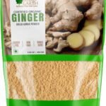 Bliss of Earth Certified Organic Ginger Powder Dry for Tea & Juice, Pure Antioxidant Super Food, 250GM - Fast Shipping to USA & Canada