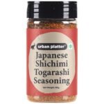 Urban Platter Japanese Shichimi Togarashi Seasoning Shaker Jar, 80g [an All Purpose Seasoning, Spicy, Flavourful, Seasoning for Snacks, Signature Japanese Spice Blend] - Fast Shipping to USA & Canada