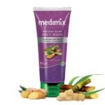 Medimix Ayurvedic Natural Glow Face Wash for youthful and glowing skin |With Sugarcane and Ginger | 100 ml - Fast Shipping to USA & Canada