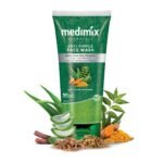 Medimix Ayurvedic Anti Pimple Face Wash 175ml | With Neem, Aloe Vera, and Turmeric | Helps reduce & prevent pimples | Natural | Herbal | Paraben-free | Soap-free | SLES-Free - Fast Shipping to USA & Canada