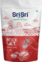 Sri Sri Tattva Rock Salt - Sendha Namak for a Healthy Life - 1Kg (Pack of 1) - Fast Shipping to USA & Canada