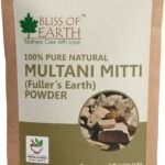 Bliss of Earth? 100% Pure Multani Mitti Powder | Fuller's Earth Powder | 100GM | Great For Hair, Face, Skin - Fast Shipping to USA & Canada