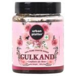 Urban Platter Natural Gulkand (Rose Petal Jam), 300g [100% Natural | Sun Dried | Nature's Coolant | Chaitri Roses.] - Fast Shipping to USA & Canada