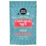 Urban Platter Classic Italian Carnaroli Rice, 300 grams (Medium Grain Rice | Firm and Starchy | Risotto Rice) - Fast Shipping to USA & Canada