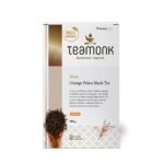 Teamonk Hozo High Mountain Orange Pekoe Black Tea -100 gm Bag (Makes 50 Cup). Boosts Energy And Heart Health. Antioxidant Properties. Helps reduce Blood pressure. Whole Loose Leaves (No Powder) - Fast Shipping to USA & Canada